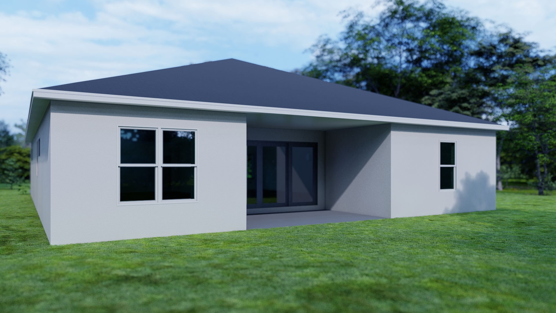 Model 1 (Belmont) Back