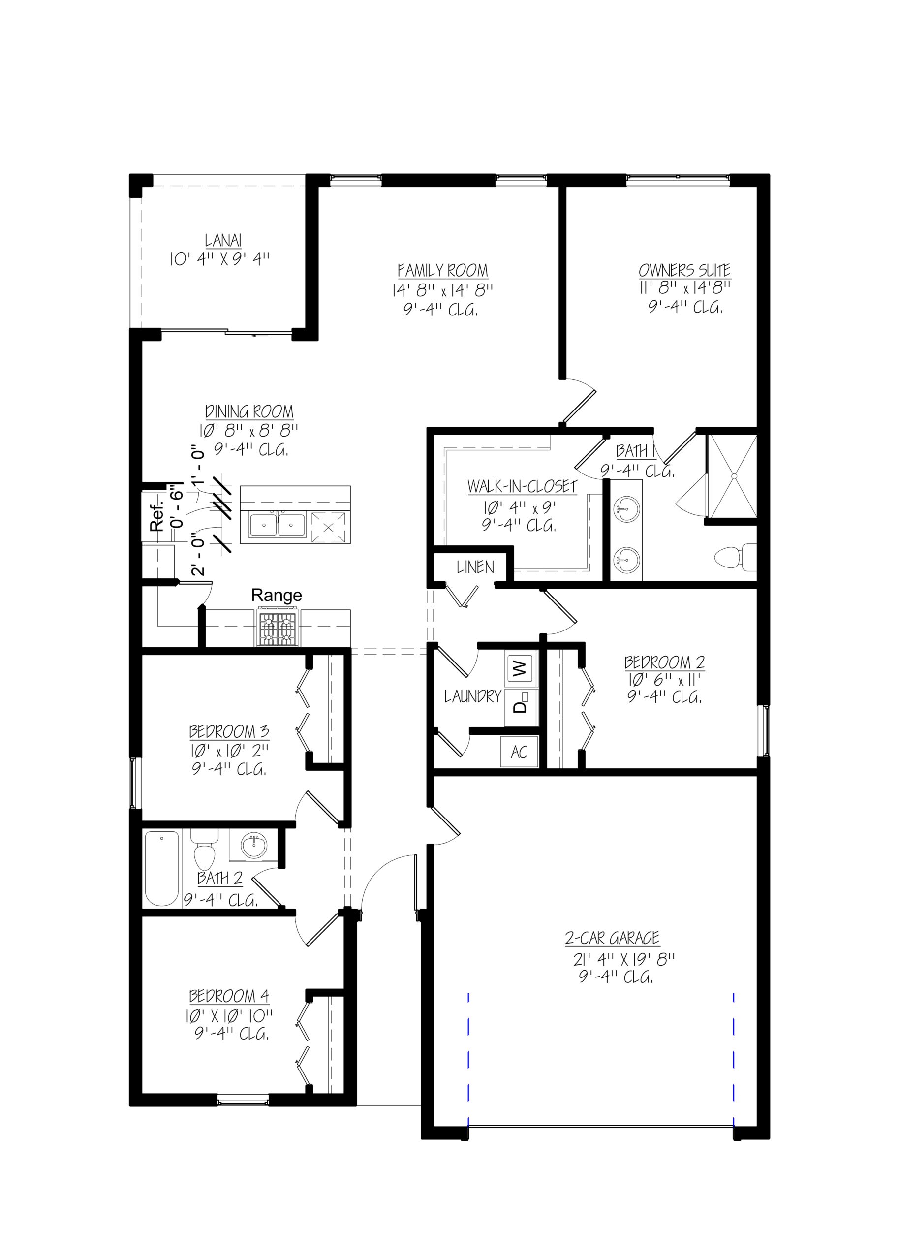 model 5 floor plan