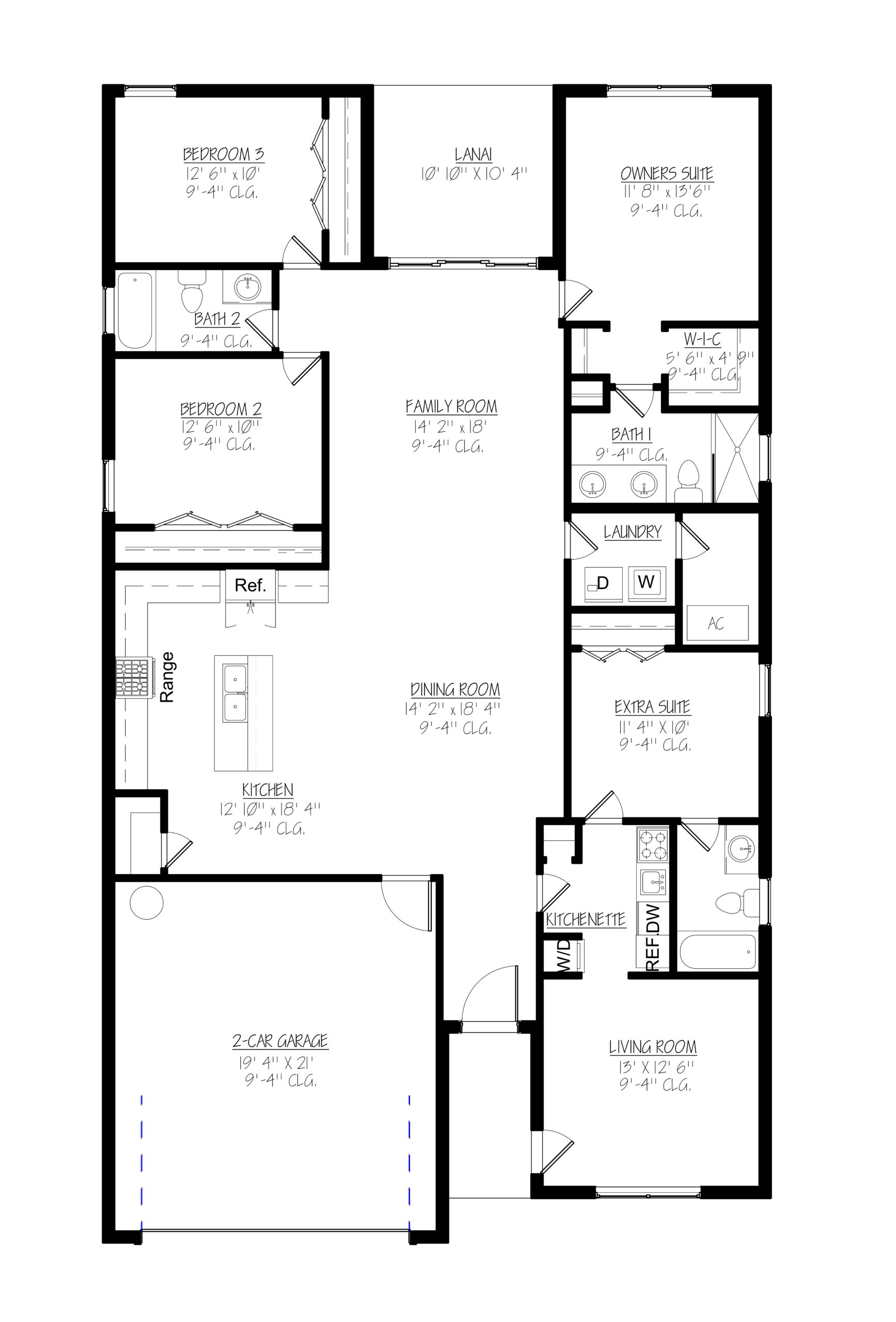 Model 7 Floorplan